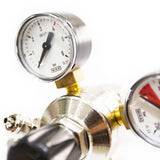 Oxyturbo Major 2 Dual Stage CO2 Regulator with Solenoid Valve